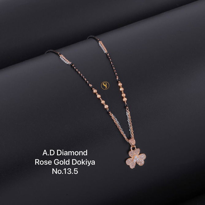 AD Diamond Daily Wear Designer Mangalsutra 14 Manufacturers
